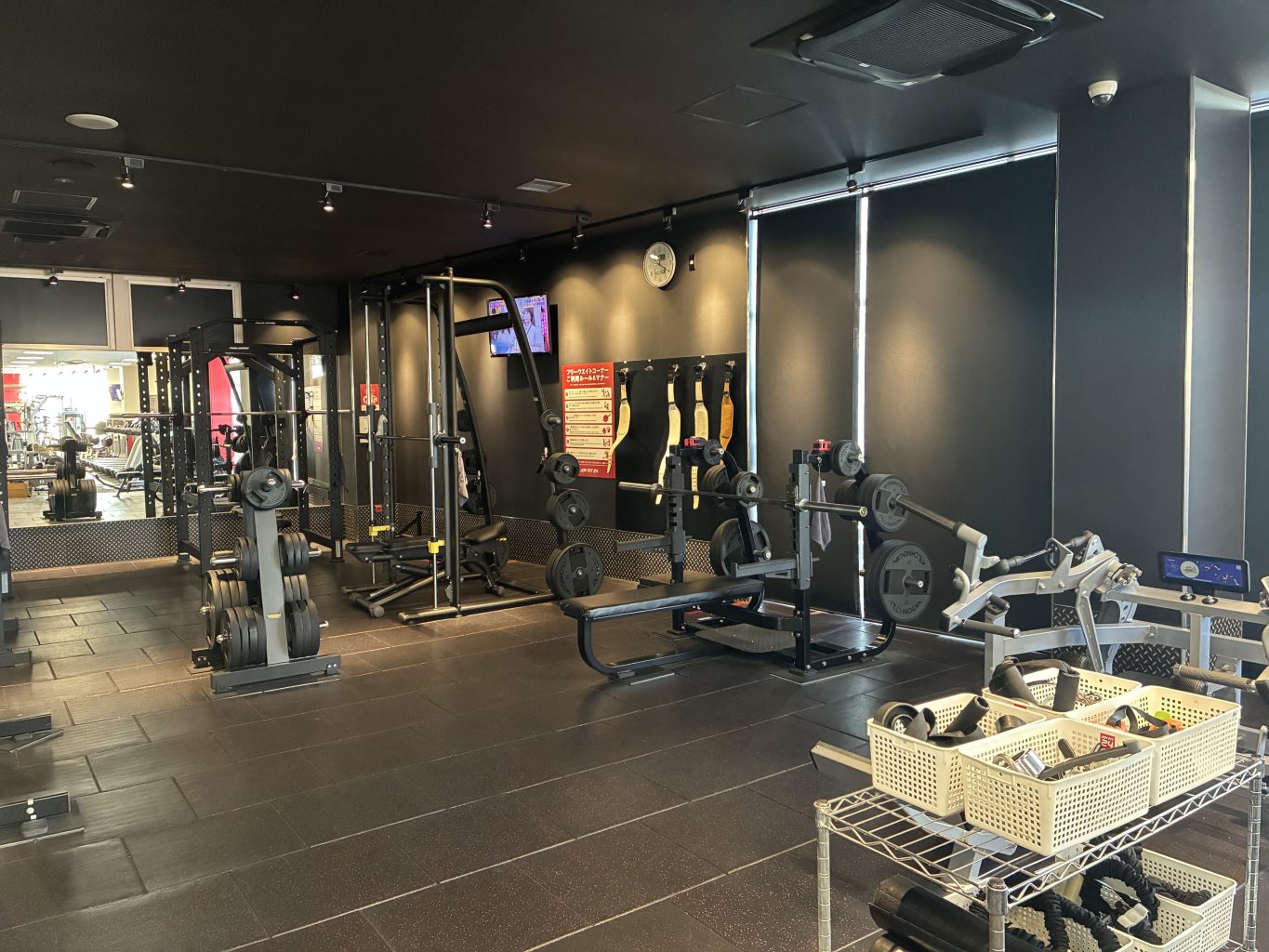 フリーウェイトエリア