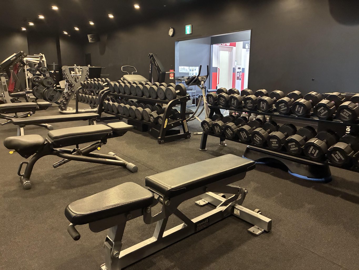 ダンベルエリア