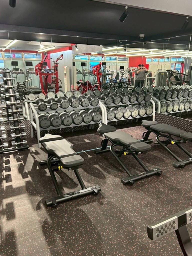 ダンベルエリア