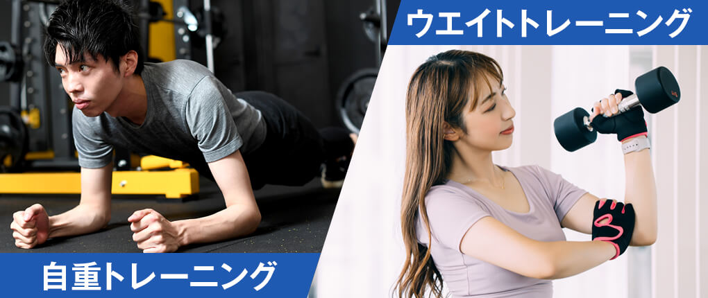 筋トレの主な種類