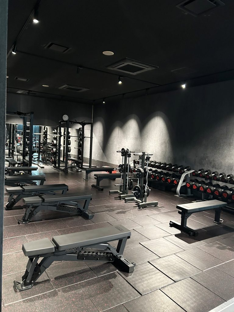 ダンベルエリア