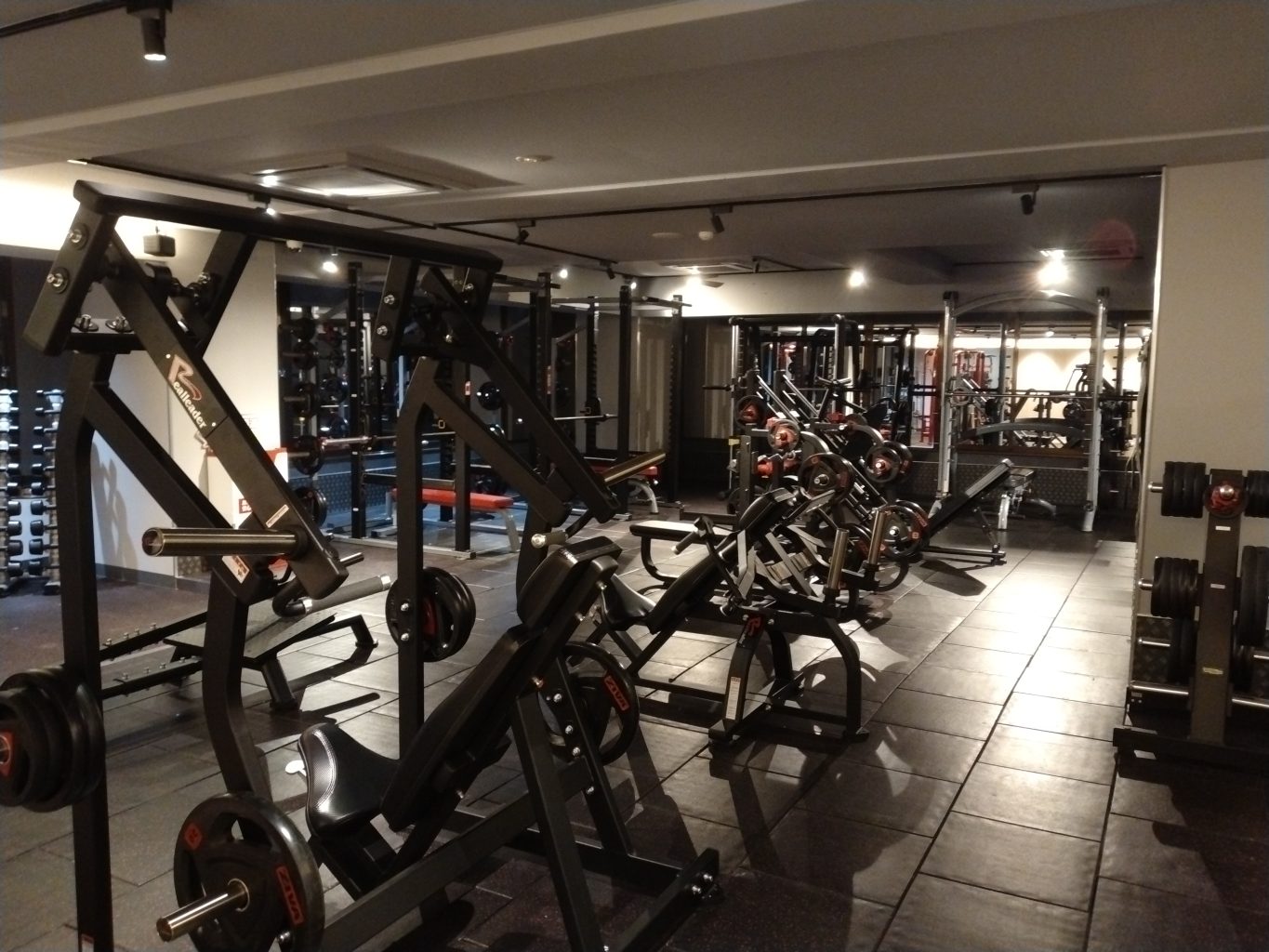 フリーウエイトエリア