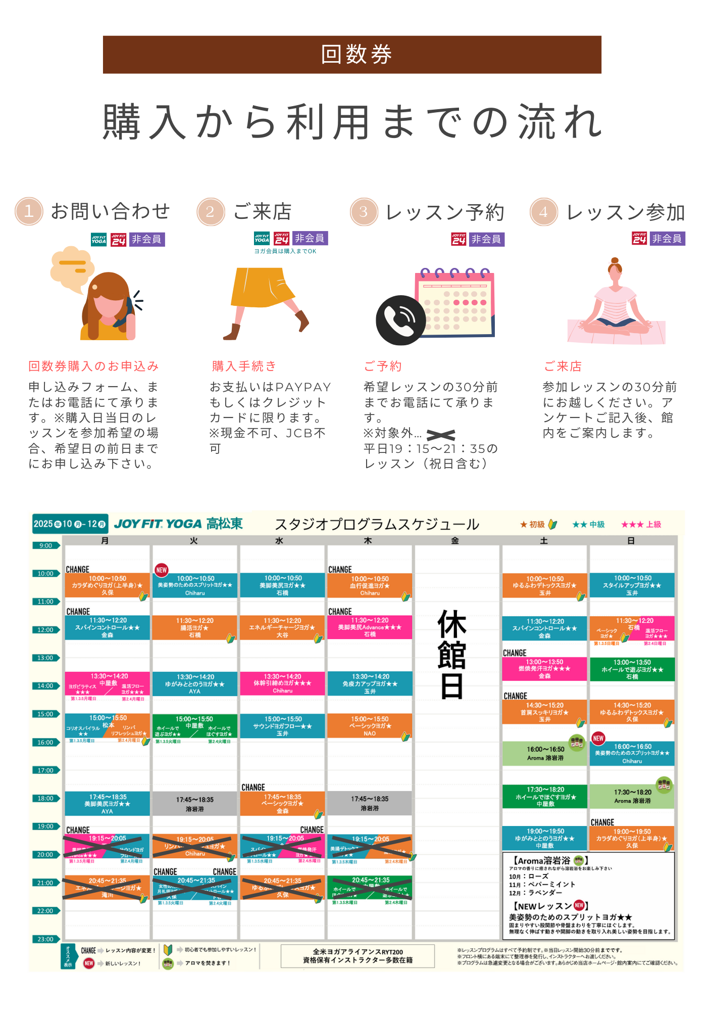 回数券チラシ10～12月