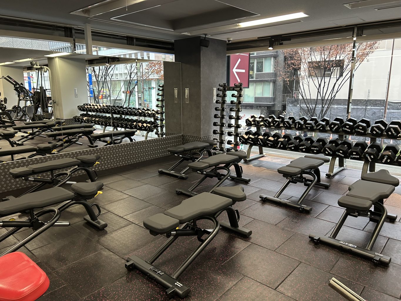 ダンベルエリア