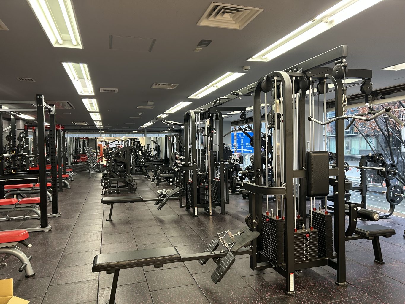 フリーウエイトエリア